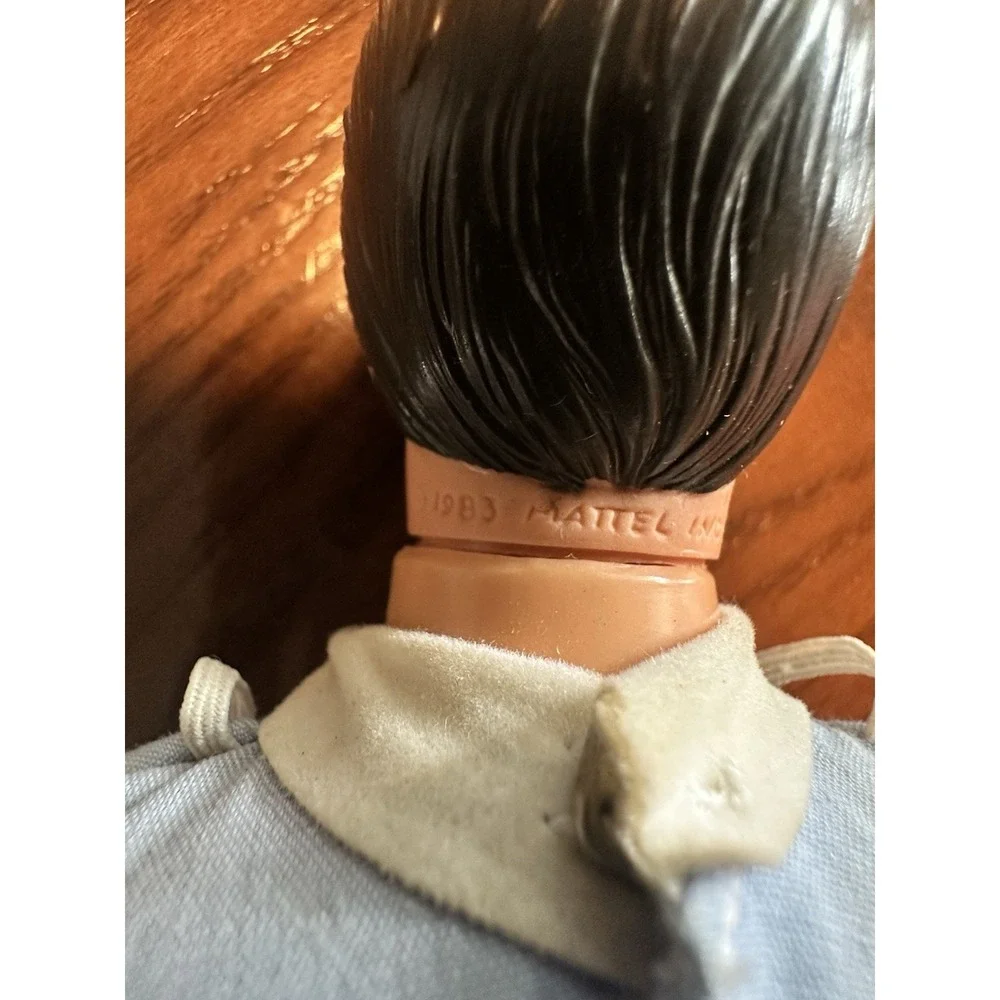 Vintage 1968 /1983 Mattel Ken Live Action Doll Brown Hair Blue Eyes Taiwan‎